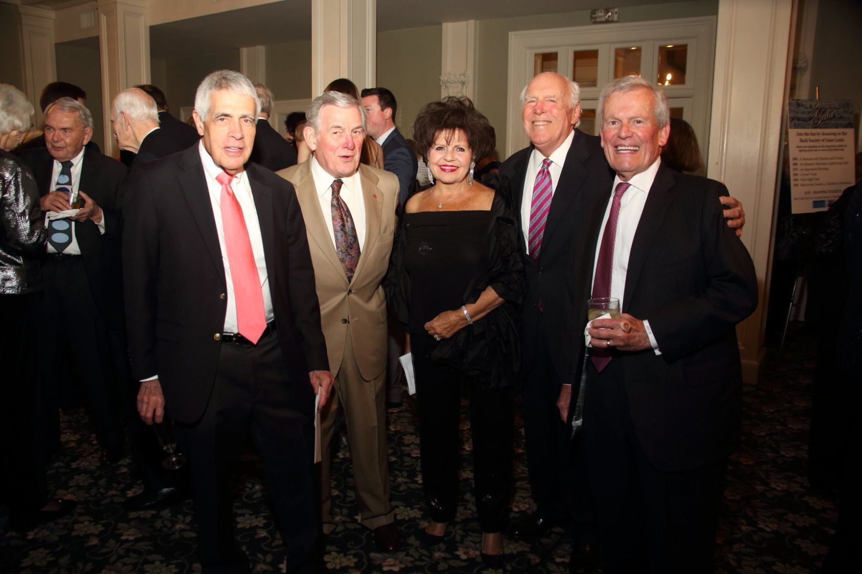 Pat Stark, Wilton Doug, Sandy and Bill Bouchein, Jerry Von Rohr